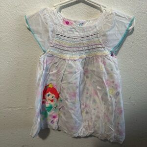 Little Mermaid baby dress in size 6-9 months